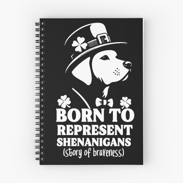 Item preview, Funny St. Patrick’s Day Dog - Born to Represent Shenanigans designed and sold by Abibless1998.