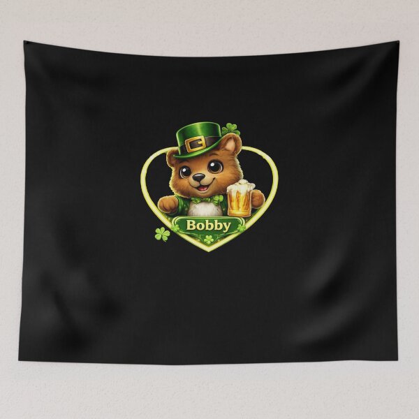 Item preview, Bobby the St. Patty’s Brew Bear designed and sold by MACodDesigns.