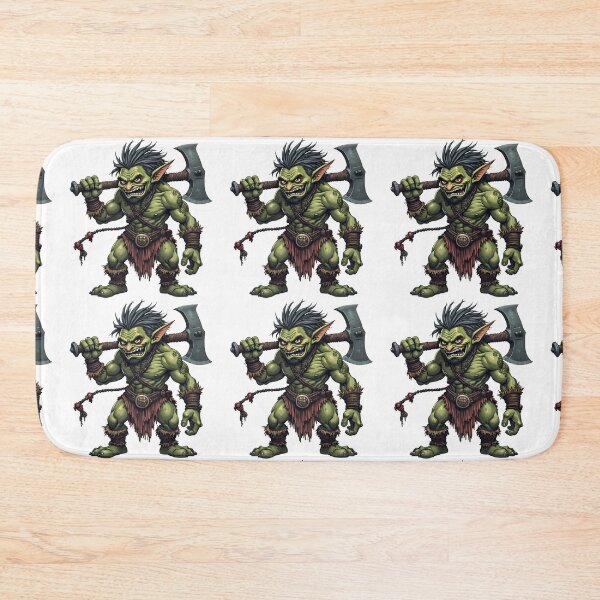 Item preview, A fierce goblin with a powerful build designed and sold by ART ATTACK ZONE.
