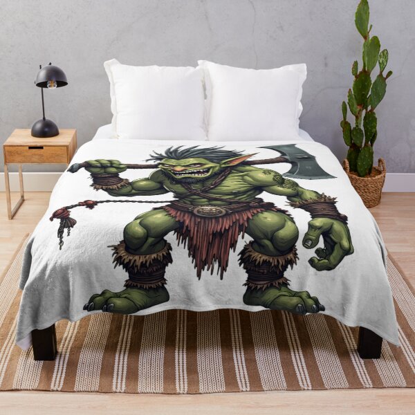 Item preview, A fierce goblin with a powerful build designed and sold by ART ATTACK ZONE.