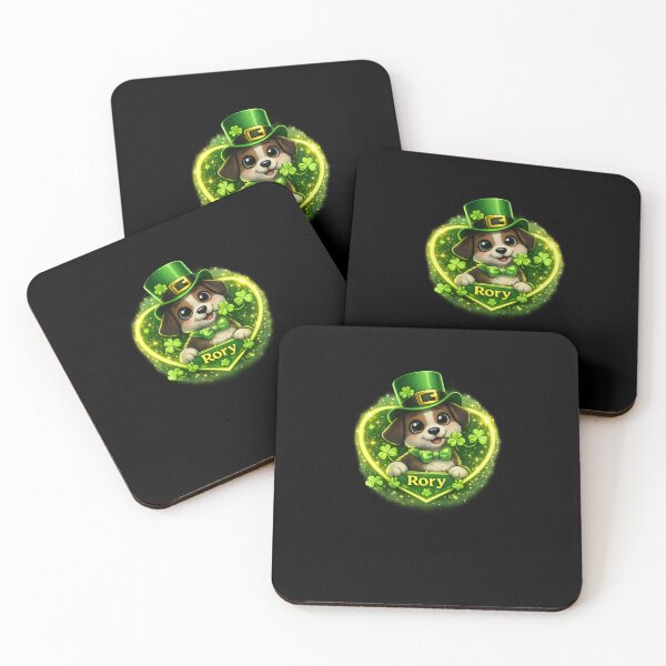 Item preview, Rory the Lucky Pup Leprechaun designed and sold by MACodDesigns.