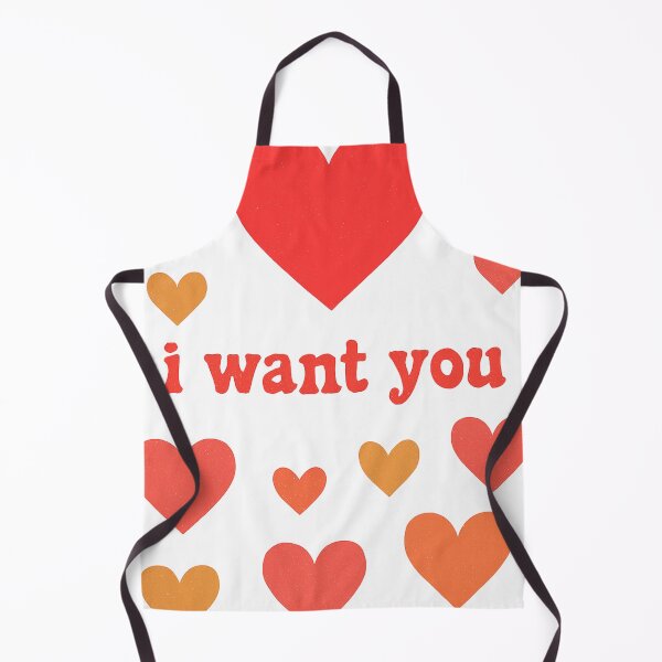 Item preview, Romantic Hearts – I Want You designed and sold by Joyfulfabric.