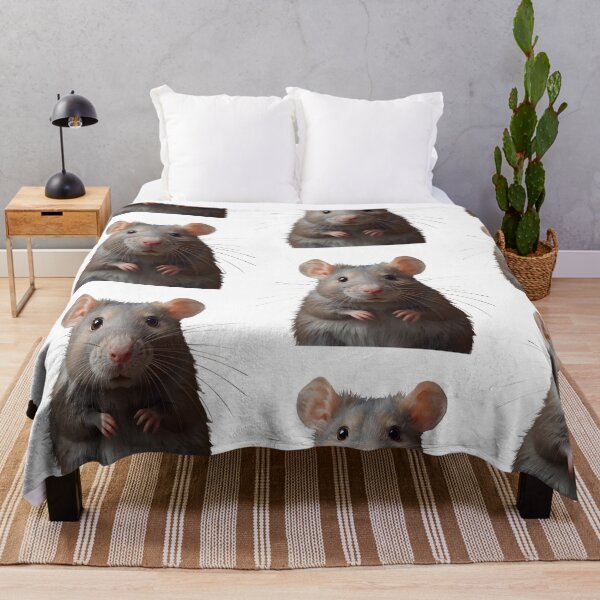 Item preview, Kawaii Brown Rat Cartoon Sticker designed and sold by Teewave-Ashish.
