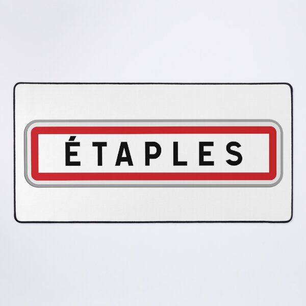 Item preview, Étaples Town Entrance Sign – Pas-de-Calais, Hauts-de-France designed and sold by Panneaux et signalisations - NPOITEVIN.