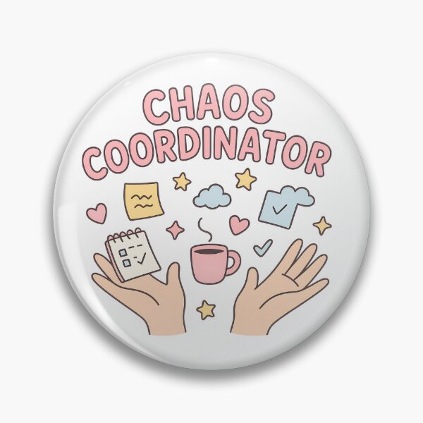 Item preview, Chaos Coordinator - funny ADHD | Scatterbrained Society. designed and sold by SBSociety.
