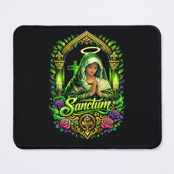 Item preview, Sanctum Icons: Ave Maria — Neon Radiance designed and sold by Sanctum Icons.