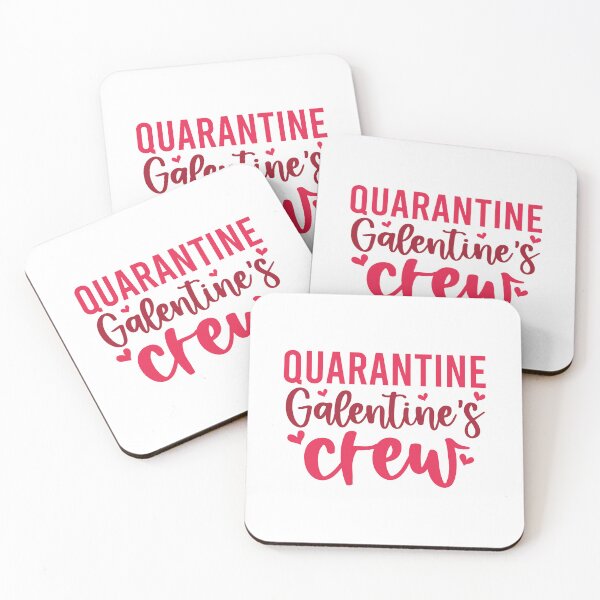 Item preview, Quarantine Galentine's Crew Galentines Day Friends Squad designed and sold by artcultreone.