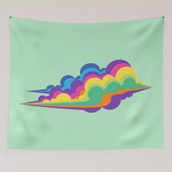 Item preview, Wavy clouds designed and sold by LMDIGITAL6.