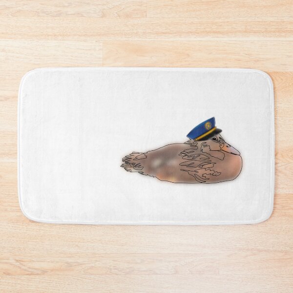 Item preview, Mami the Duck in a police hat– animalzinhats designed and sold by Ashley’sAnimalz.