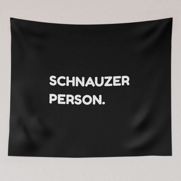 Item preview, SCHNAUZER PERSON. designed and sold by SyTcreations.