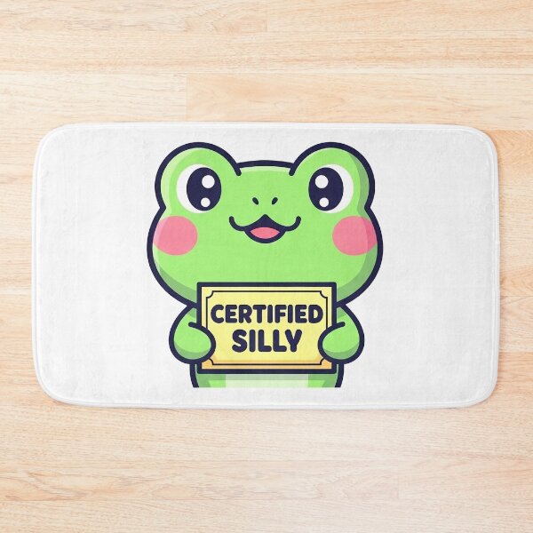 Item preview, Certified Silly - Cute Frog designed and sold by artaipix.