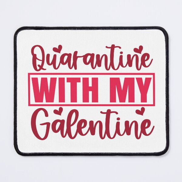 Item preview, Quarantine With My Galentine Female Friendship Best Friends Celebration designed and sold by artcultreone.