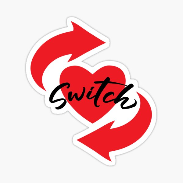 Switch Heart Sticker