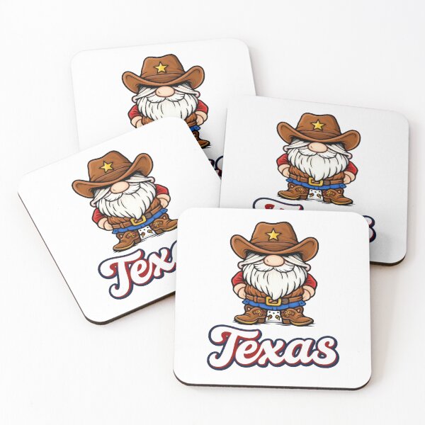 Item preview, Texas Cowboy Gnome – Cute Western Beard Character Illustration designed and sold by Moriarty's Digital Visions.
