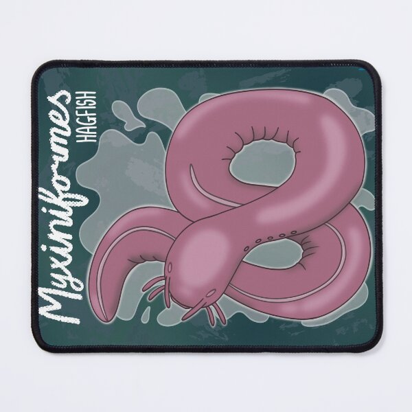 Item preview, Hagfish Myxiniformes Myxini Jawless Fish designed and sold by FumblingRhino.