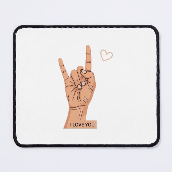 Item preview, Valentines Day I Love You Hand ASL Heart designed and sold by Pollock.