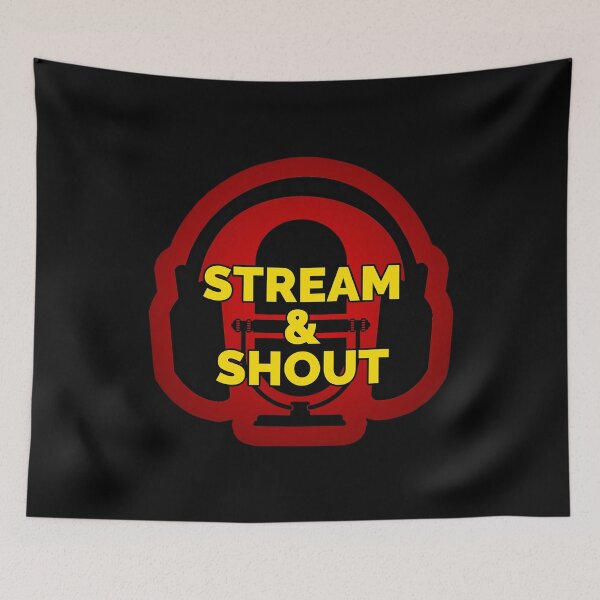 Item preview, Stream and Shout Logo designed and sold by Second Shout Studios.
