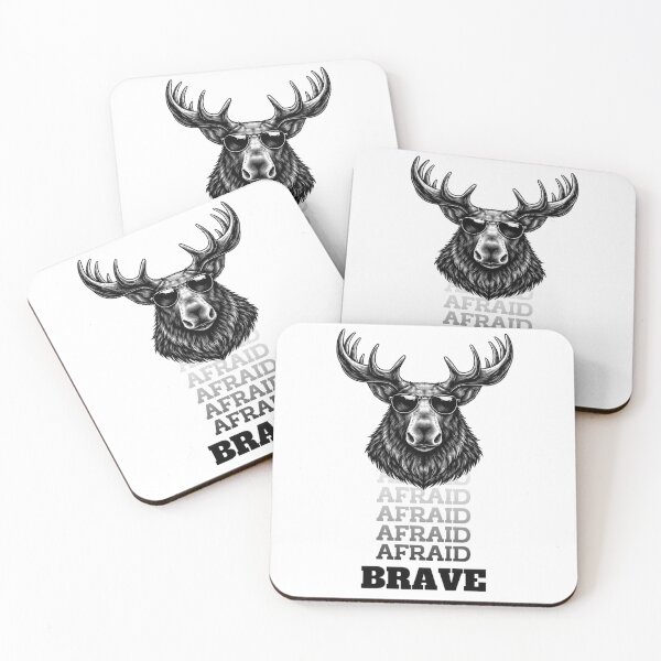 Item preview, Cool Moose - Sunglasses - Winner - Black and White designed and sold by Jovel Creative Studio.