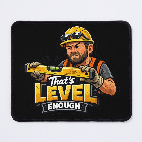 Item preview, That's LEVEL Enough designed and sold by 2Guys2Hammers.
