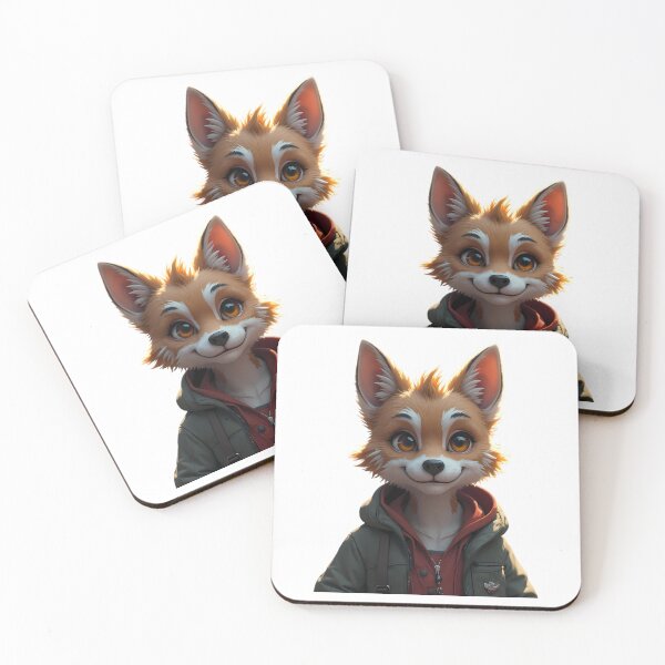 Item preview, cute fox bright eyes cozy hoodie friendly demeanor designed and sold by ART ATTACK ZONE.