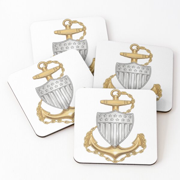 Item preview, Coast Guard Chief Anchor designed and sold by Coastiecositas.