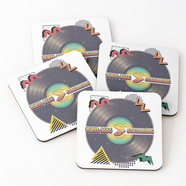 Item preview, Vinyl > Streaming — Retro Vintage Vinyl designed and sold by Nacho Average Designs.