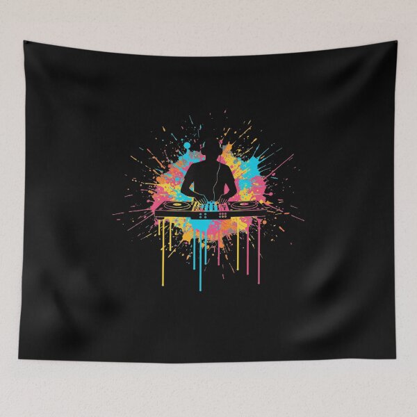 Item preview, DJ Music Mixer Electronic Music Enthusiast designed and sold by salmzouriart.