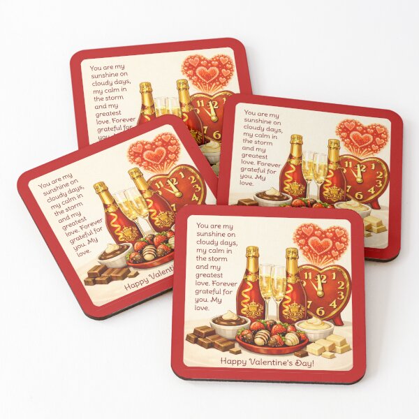 Item preview, Chocolate, Hearts & Fireworks - Happy Valentine's Day! designed and sold by 1st Choice Design.