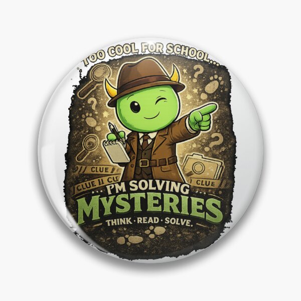 Item preview, Detective Weeny Too Cool for School | Think. Read. Solve. designed and sold by LiamFitzpatrick.