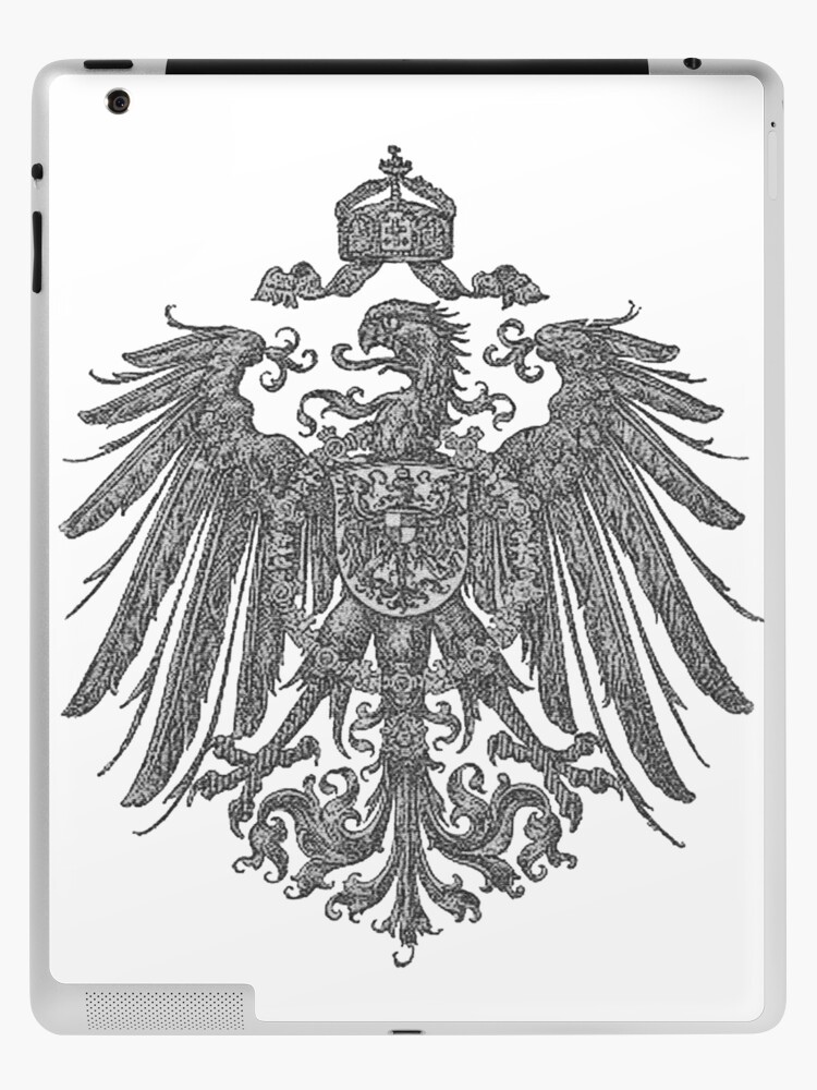 Funda y vinilo para iPad «Águila imperial alemana, ... era de 1888 a 1918»  de edsimoneit | Redbubble