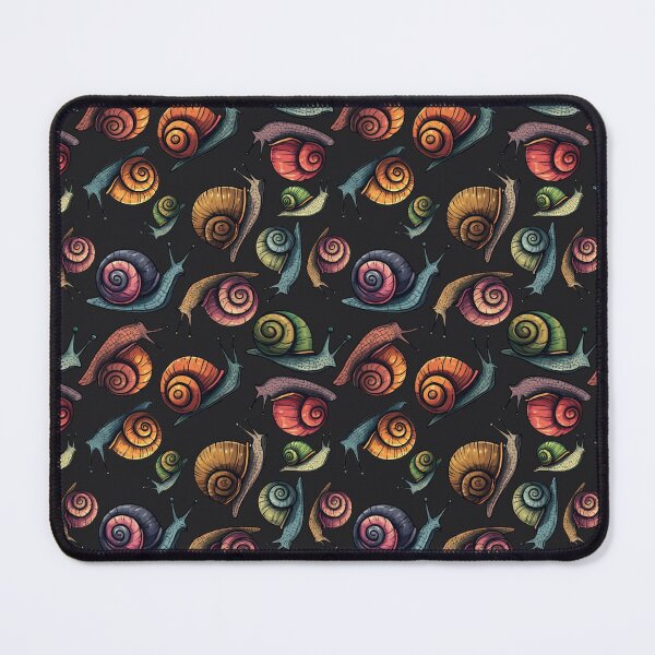 Item preview, Vintage Snail Pattern (dark) designed and sold by JawKneeArt.