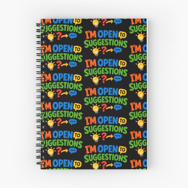 Item preview, Im Open to Suggestions Funny Flexible Mindset Quote Design designed and sold by TeeTimeTreasure.