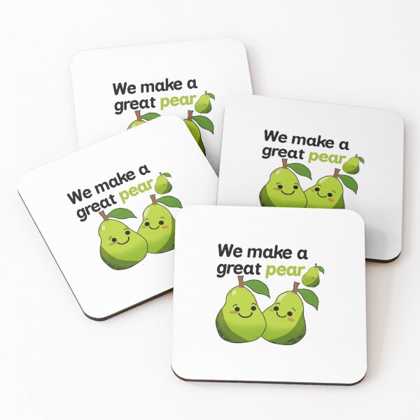 Item preview, We Make a Great Pear  (Cute Pun Design) designed and sold by iMichaellD.