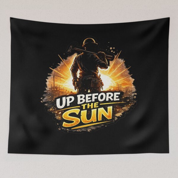 Item preview, Up Before the Sun designed and sold by 2Guys2Hammers.