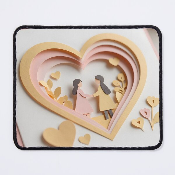 Item preview, Paper Cut Love Us designed and sold by SeaJayEmmm.