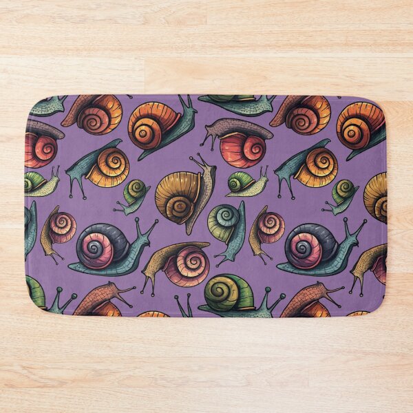 Item preview, Vintage Snail Pattern (purple) designed and sold by JawKneeArt.