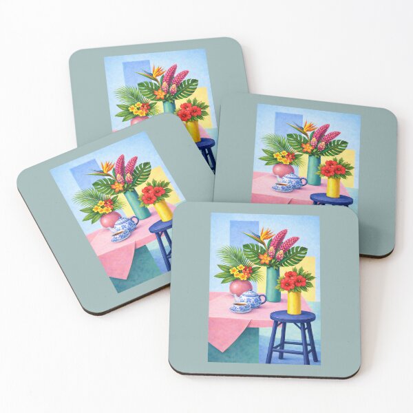 Item preview, flowers & teapot designed and sold by JacNess.