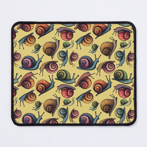 Item preview, Vintage Snail Pattern (yellow) designed and sold by JawKneeArt.