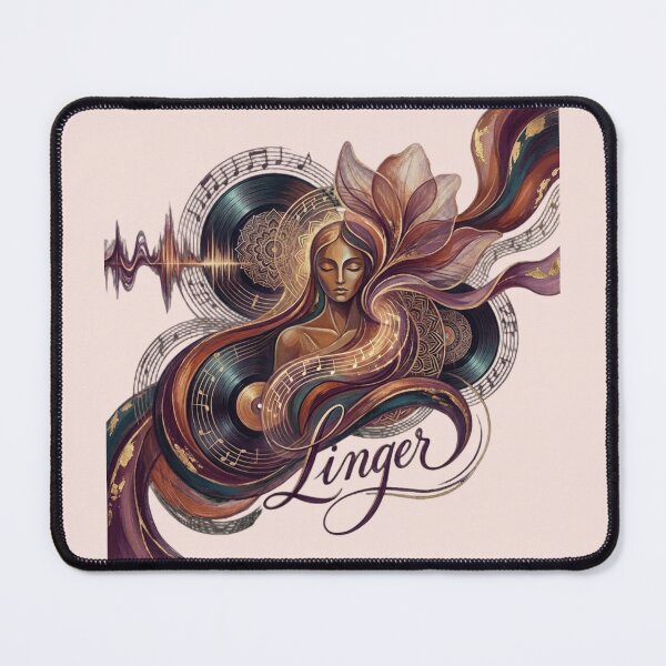 Item preview, Linger - Agentic Orange | Ethereal Music Goddess Art | Vintage Soul R&B Yacht Rock | Fine Art Design designed and sold by ZoomTaDesign.