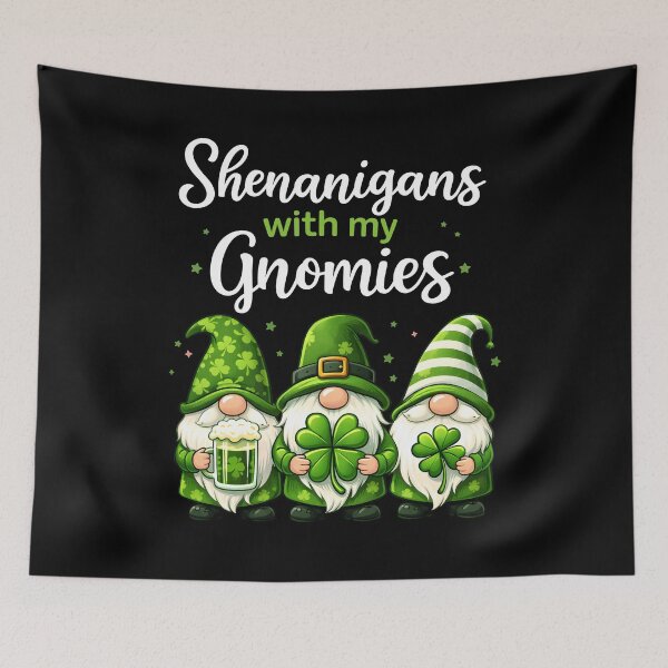 Item preview, Shenanigans With My Gnomies Funny St Patricks Gnome designed and sold by MuniraWearify.