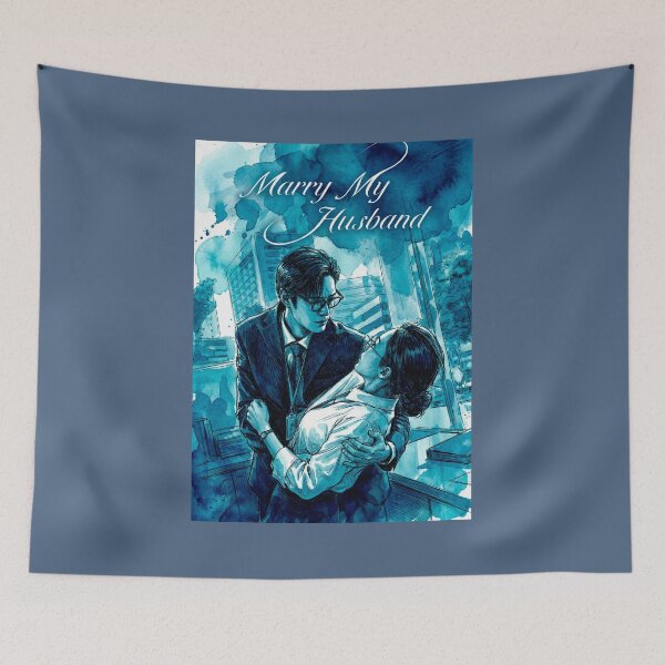 Item preview, Marry My Husband K-drama tv show poster designed and sold by PatyEmiko.