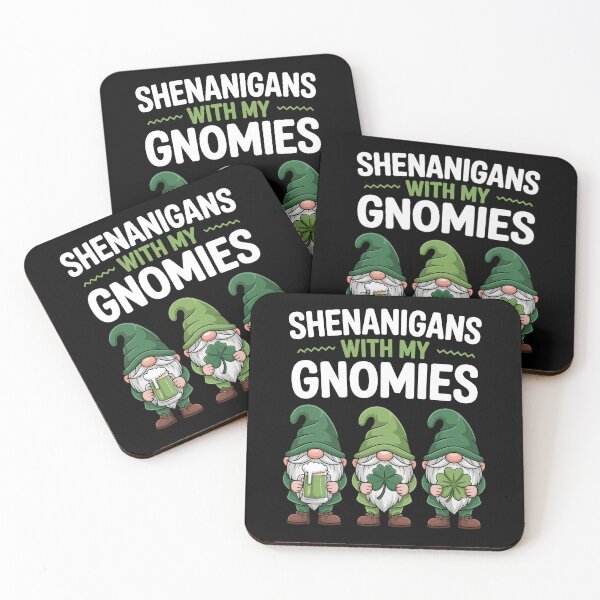 Item preview, Shenanigans With My Gnomies St Patricks Day Gnome designed and sold by MuniraWearify.