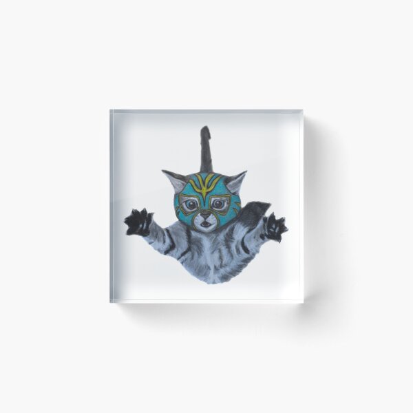 Item preview, Lucha Kitty designed and sold by Anthony Sego.