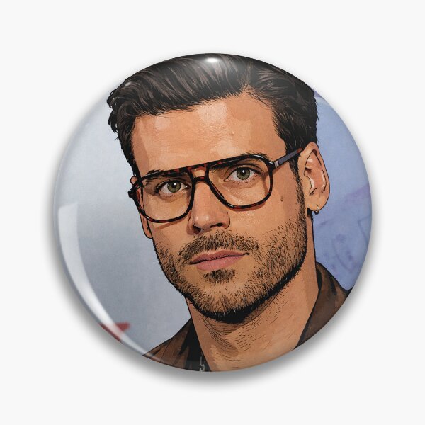 Item preview, François Arnaud close-up (fan art) designed and sold by PopCultureAndStuff.