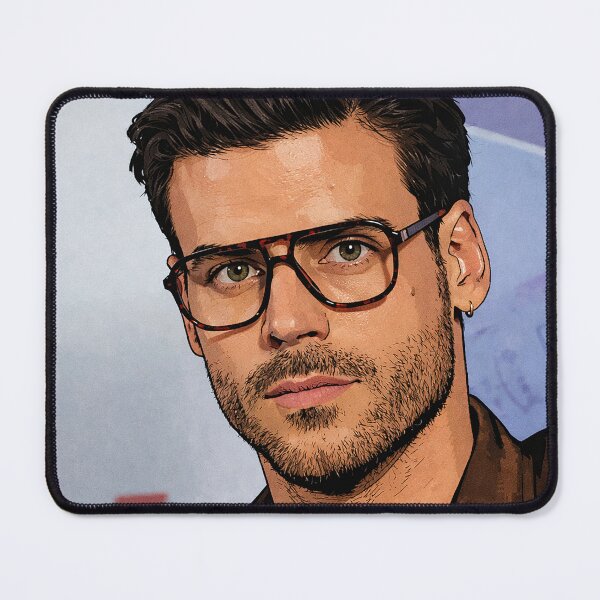Item preview, François Arnaud close-up (fan art) designed and sold by PopCultureAndStuff.