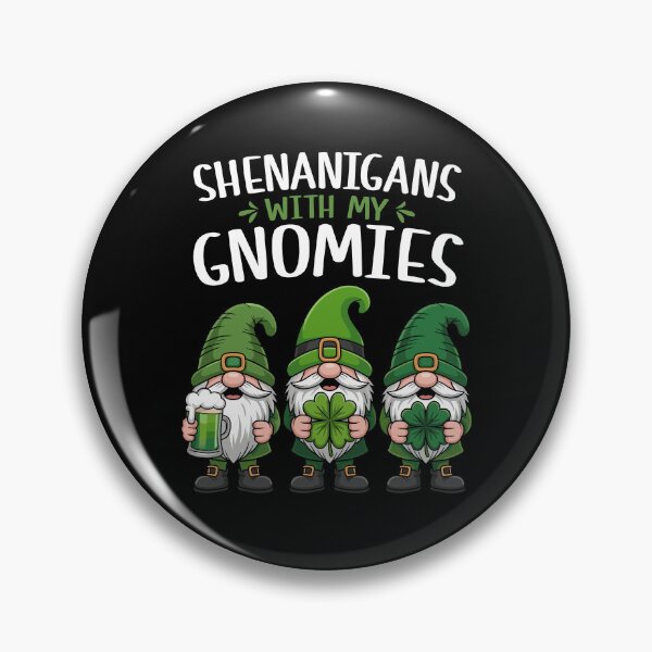 Item preview, St Patricks Day Shenanigans With My Gnomies Irish Gnome designed and sold by MuniraWearify.