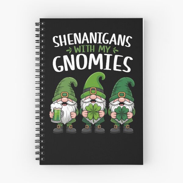 Item preview, St Patricks Day Shenanigans With My Gnomies Irish Gnome designed and sold by MuniraWearify.