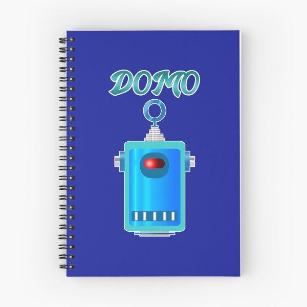 Item preview, Domo 2 Blue Robot designed and sold by Normbot2000.