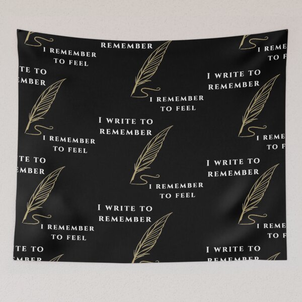 Item preview, Remember to Feel designed and sold by Figgy Print.