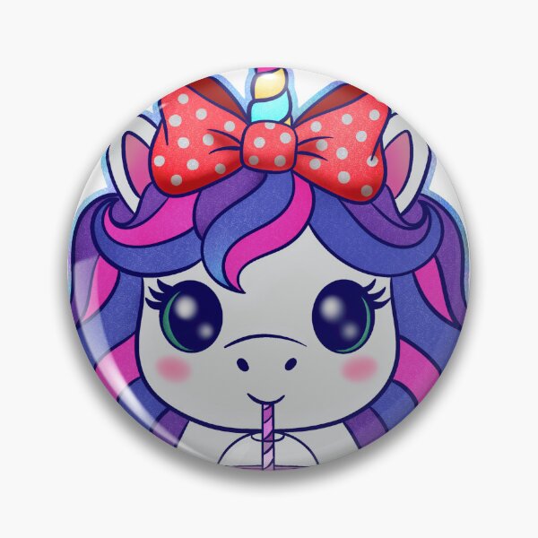 Item preview, Stay Magical Cute Kawaii Unicorn Sipping  designed and sold by Ink & Kind Studio.